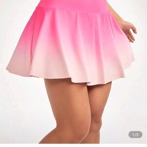 Pink Ombre Women's Skort